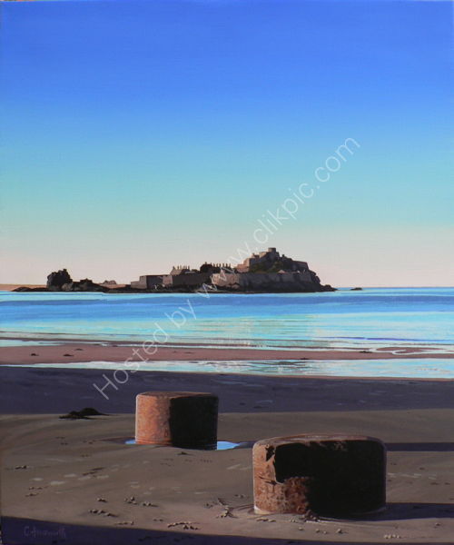 Morning Shadows: Elizabeth Castle